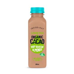MILK ALMOND ORGANIC CACAO (6X350ML) # IN303 INSIDE OUT