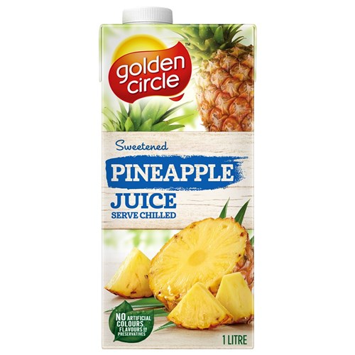 JUICE PINEAPPLE (12 X 1LT) # 0899 GOLDEN CIRCLE
