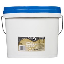 YOGHURT NATURAL CREAMY BROWN LABEL 10KG # A0000448 BLACK SWAN