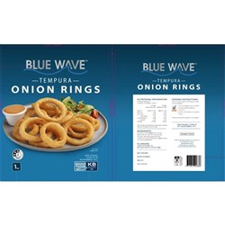 ONION RINGS TEMPURA 1KG(5) # 4012100109 BLUE WAVE