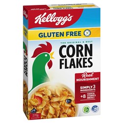 CEREAL CORNFLAKES GF 270GM(12) # 2756021841 KELLOGGS