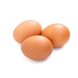 EGGS 600GM PRE PACK LARGE 1DOZEN(15) # 10014 MEGGLES SUNNY QUEEN
