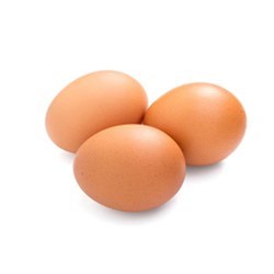 EGGS 600GM PRE PACK LARGE 1DOZEN(15) # 10014 MEGGLES SUNNY QUEEN