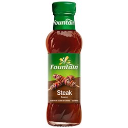 SAUCE STEAK 250ML(8) # 217183 FOUNTAIN