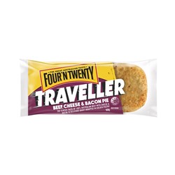 PIE TRAVELLER BEEF CHEESE & BACON (24 X 160GM) # 1000538 FOUR N TWENTY