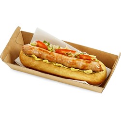 SAUSAGE BRATWURST GERMAN 2.4KG (8) # 711 GOTZINGER