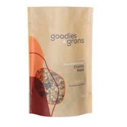 MUESLI CRUNCHY MAPLE (8X400GM) # GG2126 GOODIES & GRAINS