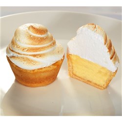 TART LEMON MERINGUE IND GF (6 X 110GM) (6) # IPTLMT KOOKA BROTHAS
