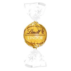 CHOCOLATE BALLS WHITE CATER PACK (800 X 12.5GM) 10KG # 859180 LINDOR