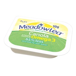 MARGARINE PC CANOLA (250 X 10GM) # 0142223 MEADOWLEA