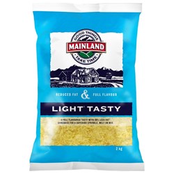 CHEESE TASTY SHRED LITE 2KG(6) # 108356 MAINLAND