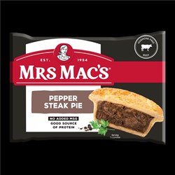 PIE PEPPER STEAK (12 X 175GM) # 12830 MRS MACS