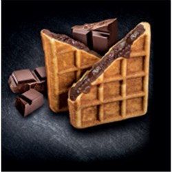 WAFFLES FILLED BELGIAN CHOC (48 X 80GM) # 2020 MAGIC WAFFLES