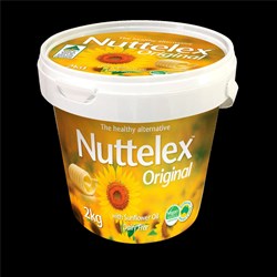 MARGARINE NUTTELEX 2KG (4) # NLX-ORG-2KG-0012 NUTTELEX