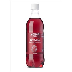 WATER SPARKLING MINERAL PORTELLO (12 X 600ML) # PORTMIN600 NIPPYS