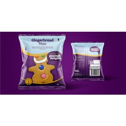 COOKIES GINGERBREAD MAN (6 X 12 X 47GM) # 1-865 PRIESTLEYS