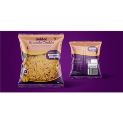 COOKIES GOLDEN GRANOLA VEGAN (6 X 11 X 58GM) # 1-898 PRIESTLEYS