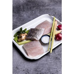 BARRAMUNDI PORTIONS 170-190GM C/CUT SKIN ON 5KG # 7374 PAC WEST