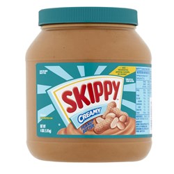 PEANUT BUTTER CREAMY 1.8KG(6) # 78542 SKIPPY