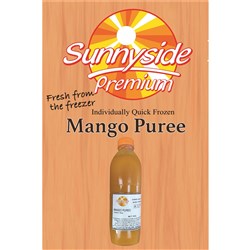 PUREE MANGO BOTTLE 1KG(12) # MANPUR-12X1 SUNNYSIDE