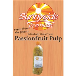 PASSIONFRUIT PULP BOTTLE 1KG(12) # PASPUL-12X1 SUNNYSIDE