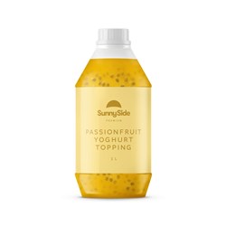 TOPPING PASSIONFRUIT YOGHURT 1LT(6) # SI0073 SUNNYSIDE