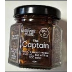 TCC CRISPY CHILLI OIL (12 X 45ML) # CAPT THE CAPTAIN COFFEE CLUB