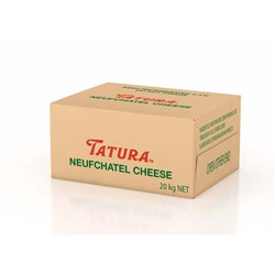 CHEESE NEUFCHATEL 20KG # NEUF20KG018 TATURA