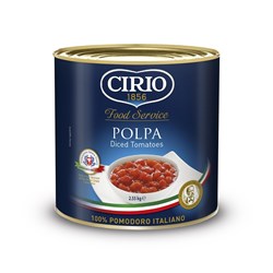 TOMATO DICED 2.5KG(6)   SELESTA