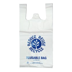 BAG MEDIUM CARRY REUSABLE 1000S # MCWREUSEP-V HUHTAMAKI