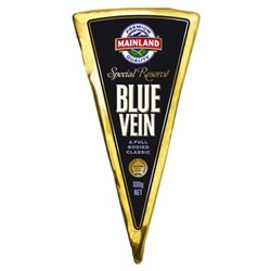 CHEESE BLUE VEIN WEDGES 100GM (15) # 3112745 MAINLAND