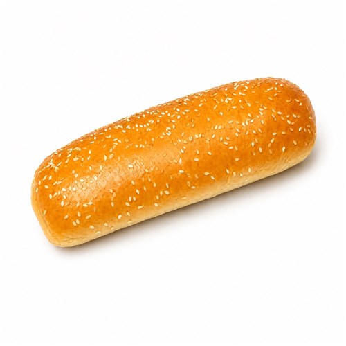 BREAD ROLL SEEDED MILK HOTDOG (32 X 100GM) # SMHR100321 BUNZ BAKERY
