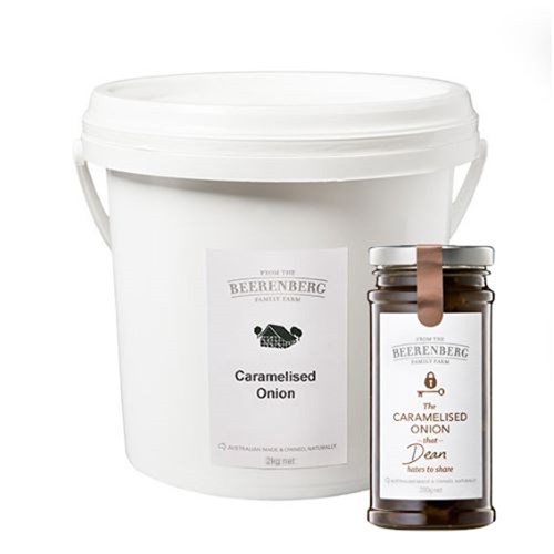 RELISH CARAMELISED ONION 2KG(2) # CAR2KG BEERENBERG