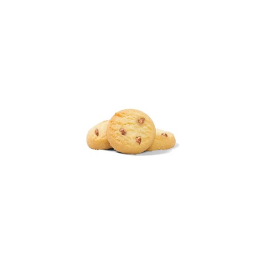 COOKIES BITE SIZE 5GM WHITE CHOCOLATE CARAMEL 4KG # BS 1070 CHARLIES