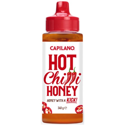 HONEY CHILLI 340GM(8) # 39300677012459 CAPILANO