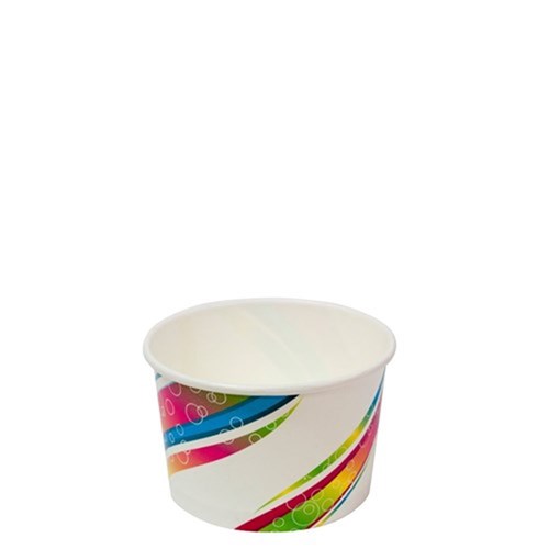 CUP PAPER ICECREAM 125ML MULTI COLOUR 50S(20) # C-DC9125 CAPRI