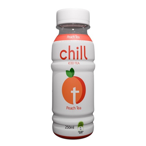 DRINK ICED TEA PEACH (24X250ML) # 4001 CHILL
