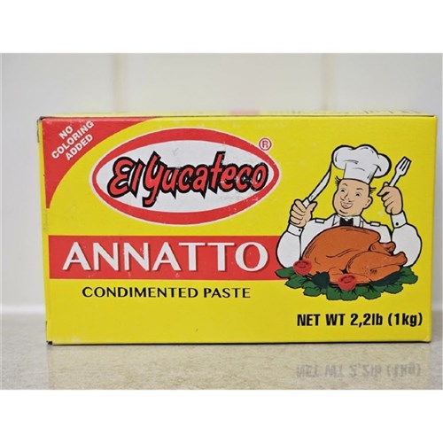 PASTE ANCHIOTE (15 X 1KG) # IOHCA0024 EL YUCATECO