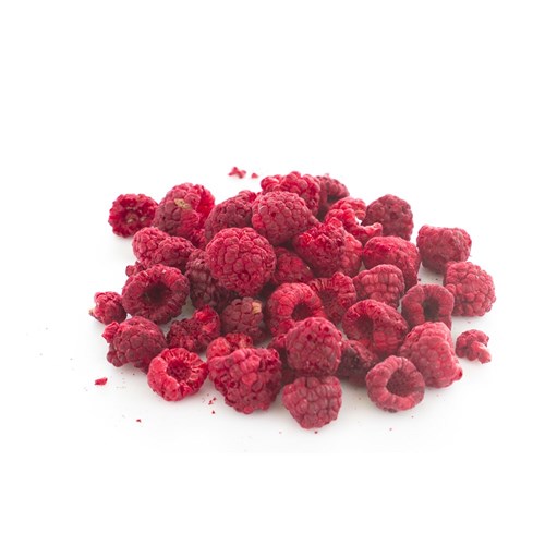 RASPBERRIES WHOLE DRIED 100GM(10) # 3990-1N FRESH AS