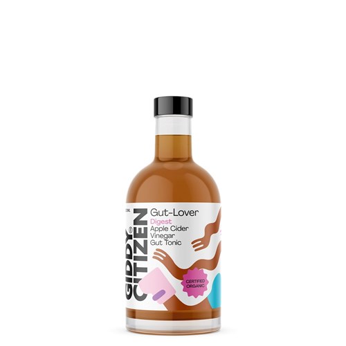 TONIC VINEGAR APPLE CIDER GUT LOVER IMMUN BOOST (6 X 200ML) # GTI GIDDY CITIZEN