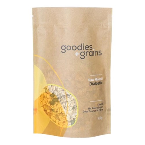 DIABETIC MUESLI (6X650GM) # GG0467 GOODIES & GRAINS