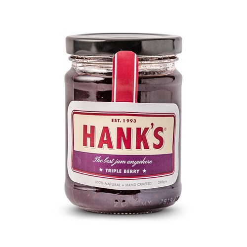 JAM TRIPLE BERRY 285GM (12) # HJTB285G HANKS