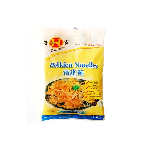 NOODLES HOKKIEN FROZEN 1KG(12) # 2102 HAKKA