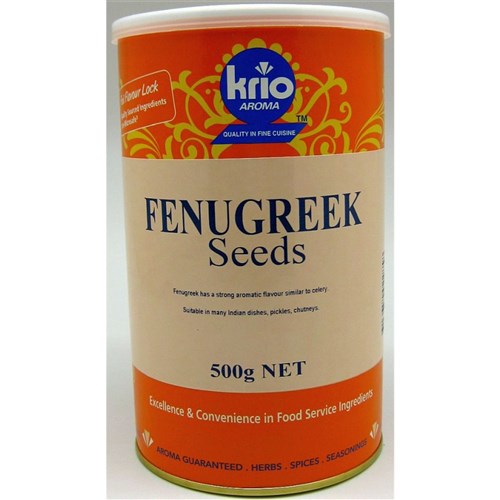 FENUGREEK SEEDS 500GM(12) # FENUW500C(12) KRIO KRUSH