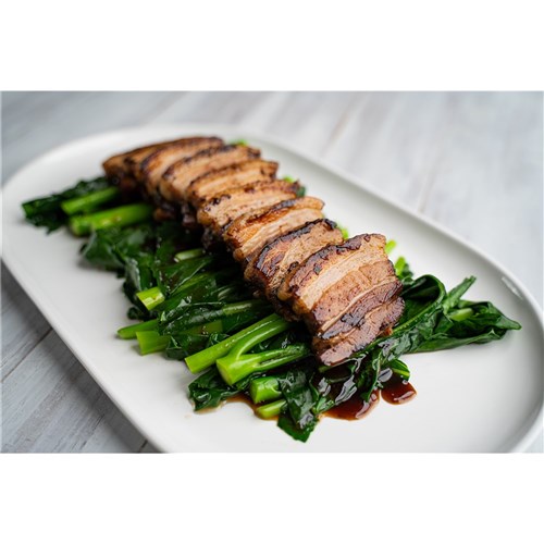 PORK BELLY ASIAN STYLE R/W APPROX (4 X 3KG) CTN # 312FZ MEYER FOOD CO