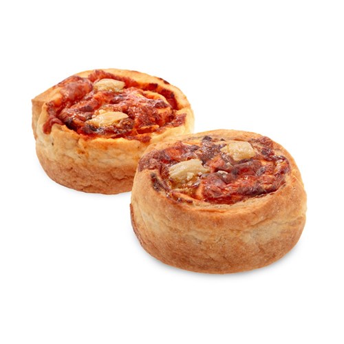 BREAD SCROLLS HAWAIIAN PIZZA GF NUT FREE (20 X 85GM) # MGFG240 MELINDAS