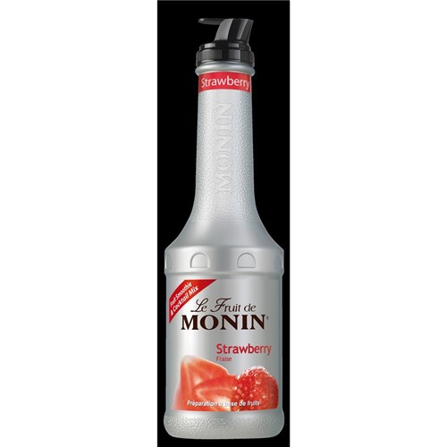 SAUCE PUREE STRAWBERRY FRUIT 1LT(4) # 75206 MONIN