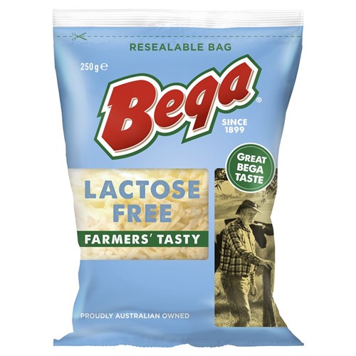 CHEESE TASTY GRATED LACTOSE FREE (12 X 300GM) # 3112375 BEGA