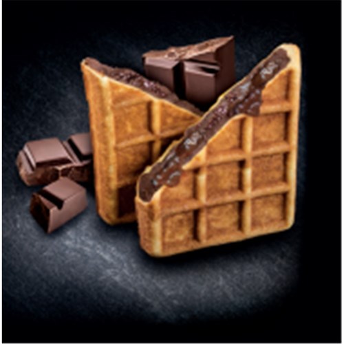 WAFFLES FILLED BELGIAN CHOC (48 X 80GM) # 2020 MAGIC WAFFLES