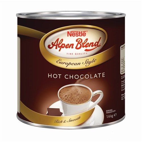 DRINKING CHOCOLATE ALPEN BLEND 1.4KG(6) # 101145 NESTLE